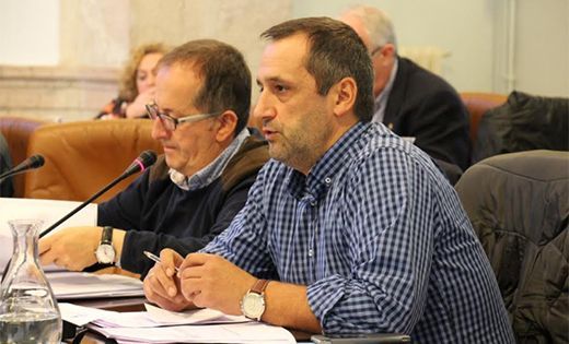 Xosé Ferreiro e Antonio Veiga, deputados do BNG na Deputación de Lugo