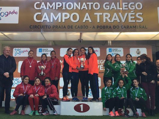 Foto Friol Campeonas Gallegas de Cross