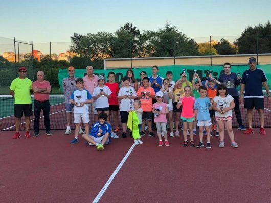 Celebrada a proba da I Liga de Tenis da Escola Municipal de Vilalba