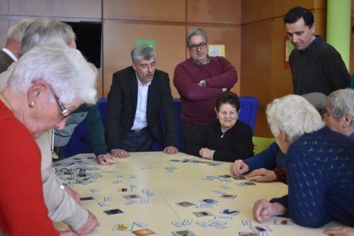 A Xunta supervisa a atención ao alzhéimer no Hospital Asilo de Vilalba