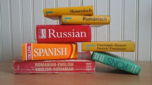 dictionary languages learning foreign