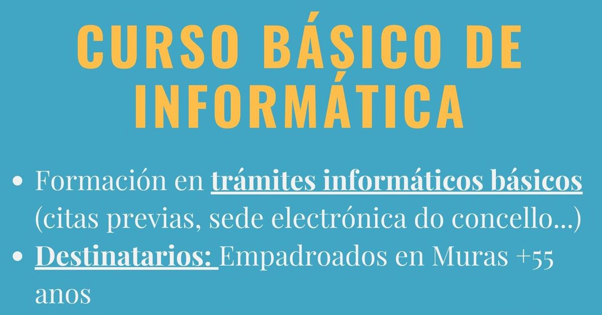 curso informatica muras portada