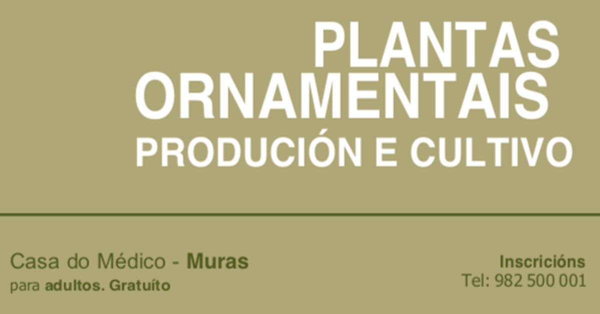 curso plantas ornamentais muras portada