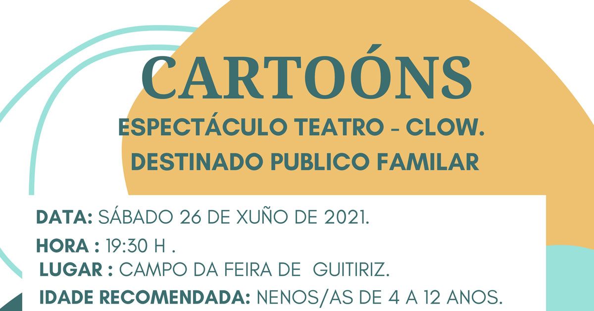 ACTUACION CARTOONS GUITIRIZ PORTADA