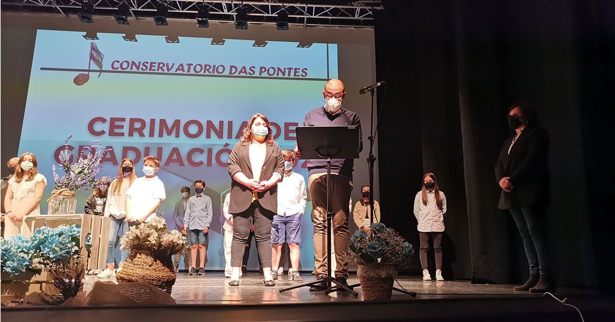 cerimonia graduacion conservatorio as pontes