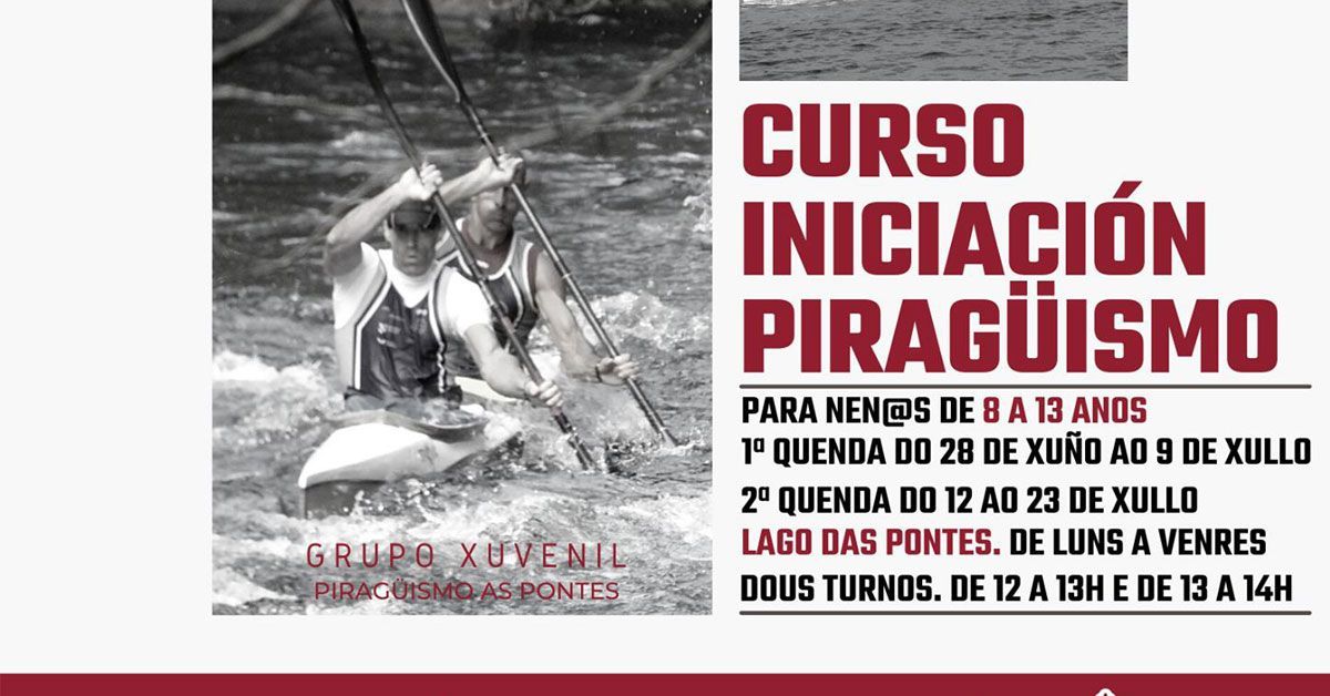 curso piraguismo xuvenil as pontesportada