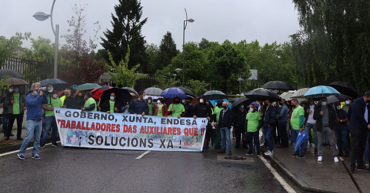 manifestacion endesa xunta