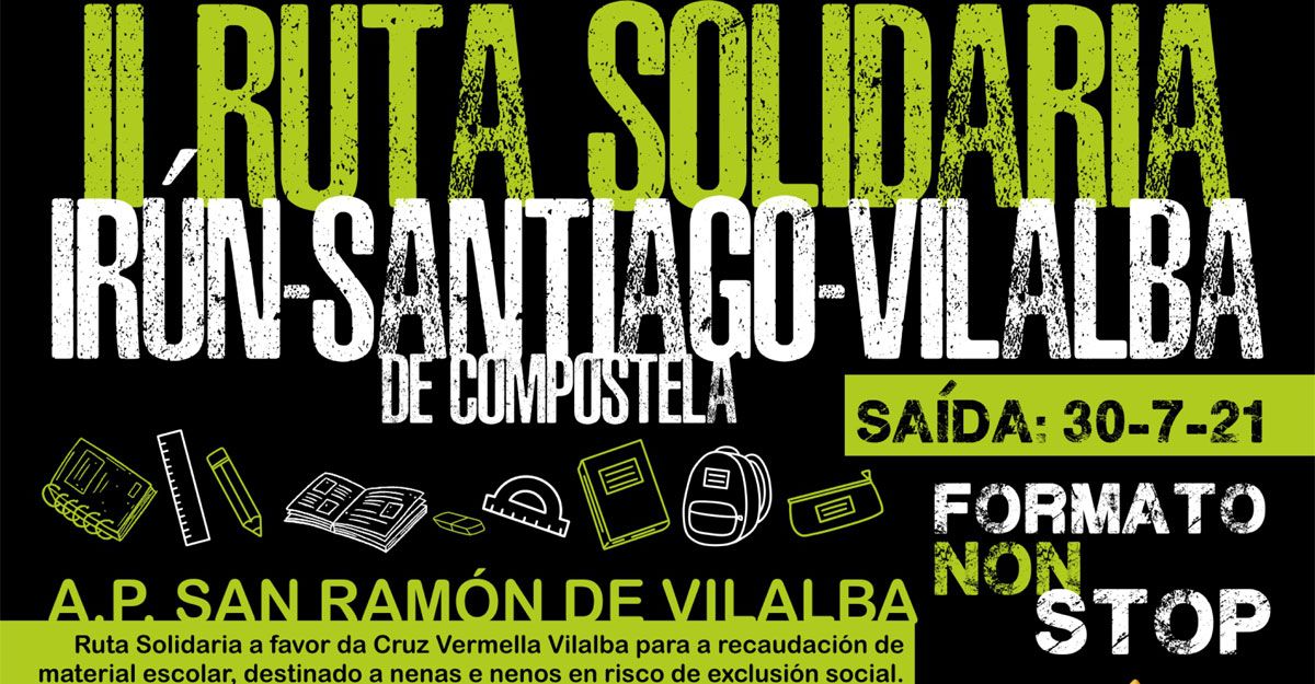 CARTEL RUTA soldiaria vilalba portada