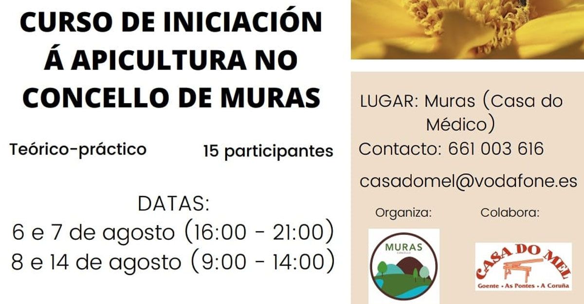 curso apicultura muras portada