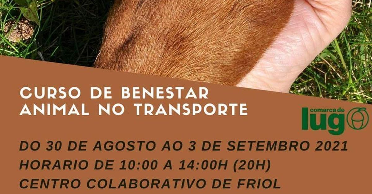 curso benestar animal friol_portada