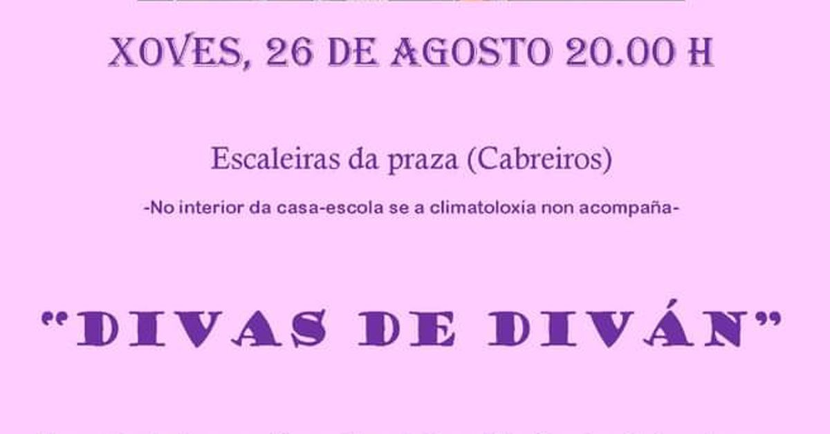 DIVAS DE DIVAN CABREIROS PORTADA