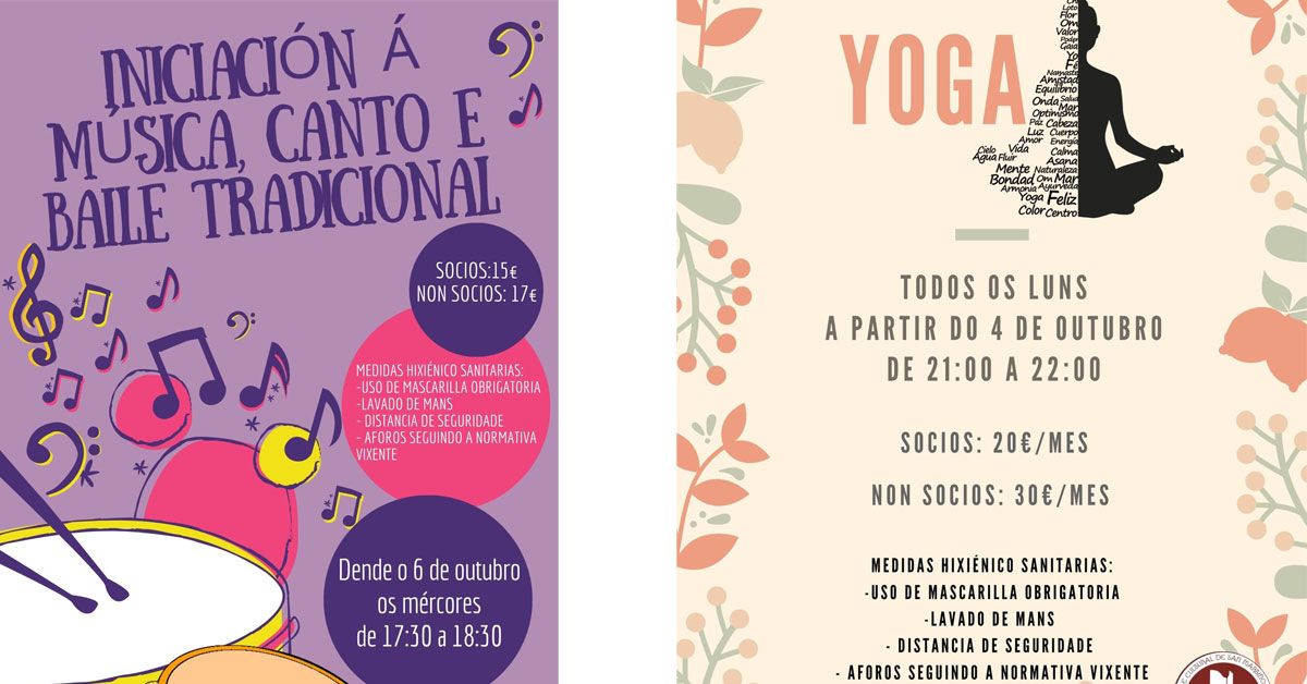 CURSOS IOGA MUSICA MARTINO DO PINO