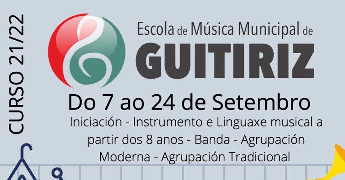 escola musica guitiriz portada