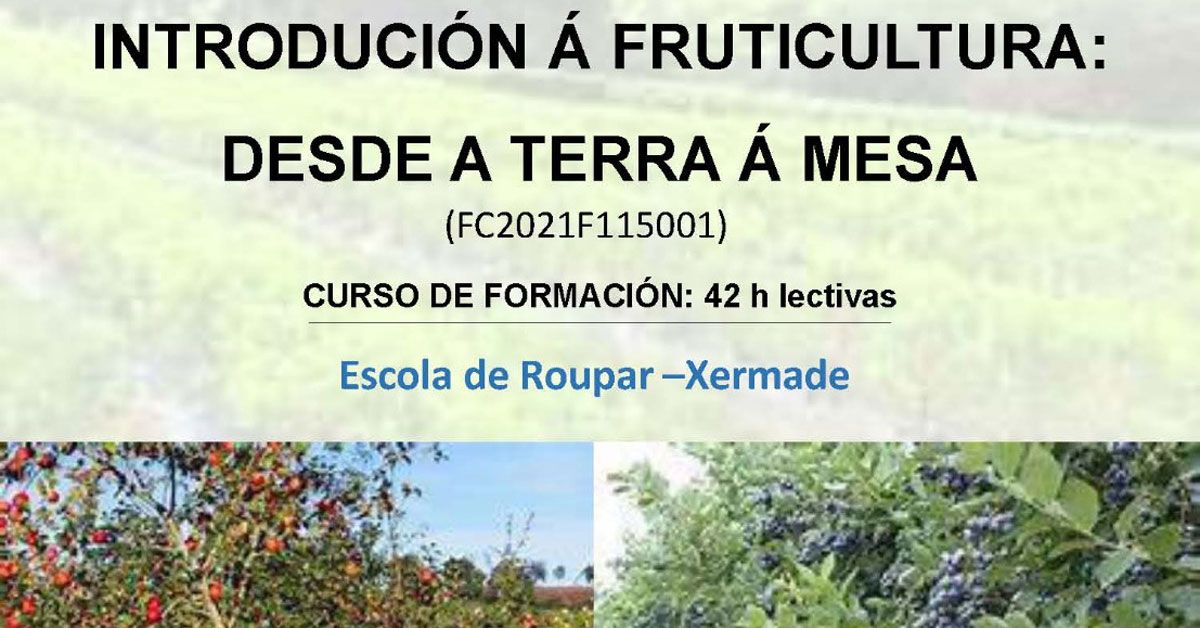 curso introducion fruticulutra xermade portada