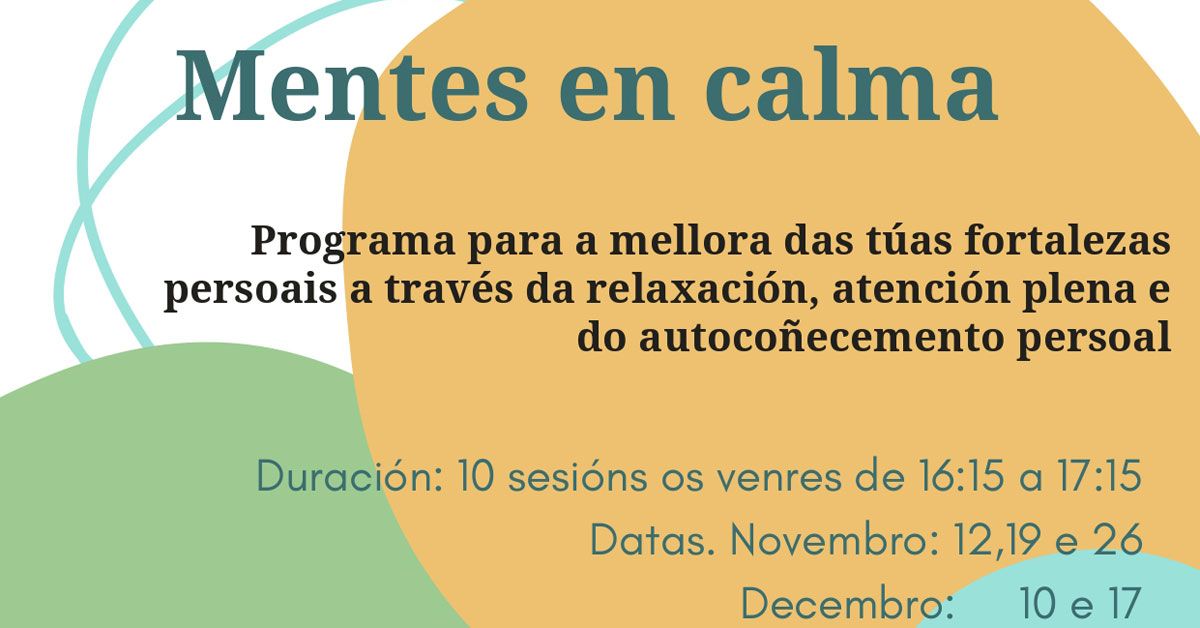 mentes en calma guitiriz portada