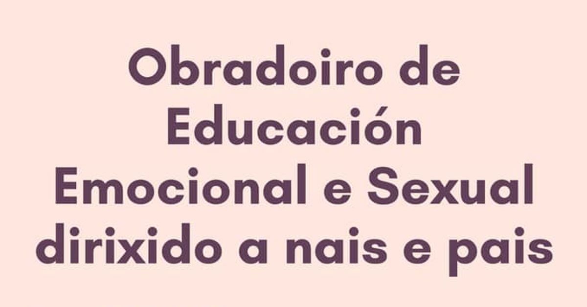 OBRADOIRO EDUCACION SEXUAL PAIS PORTADA