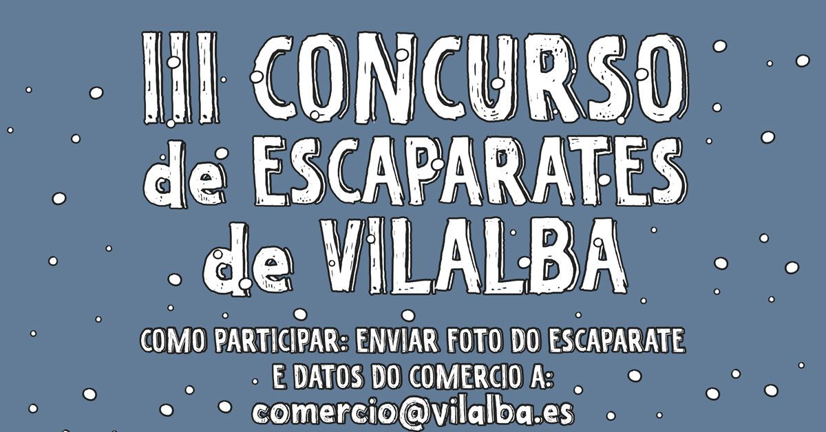 concurso escaparates vilalba portada nadal