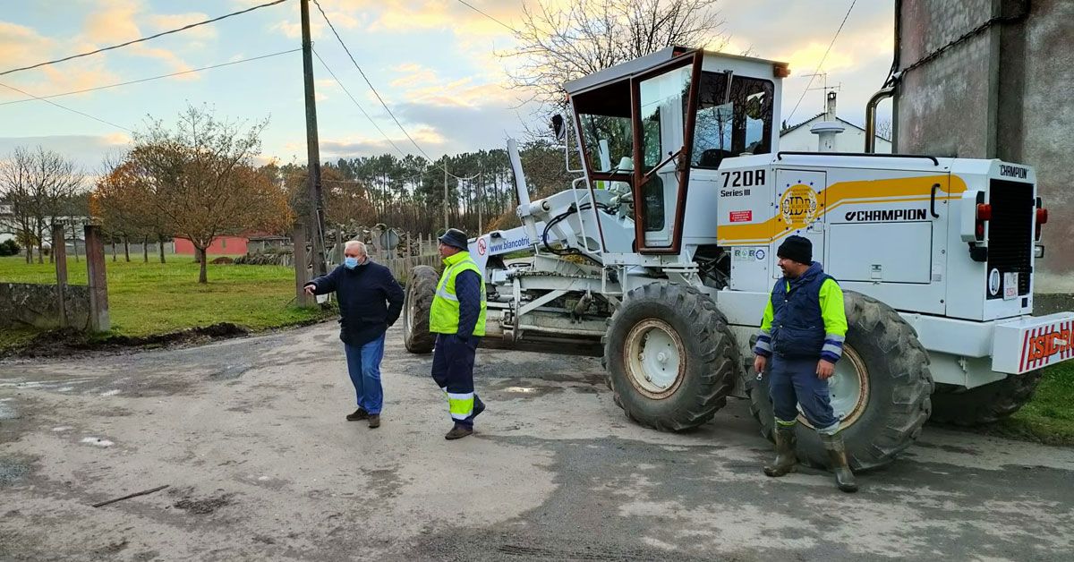 obras accesos bidueiros goiriz