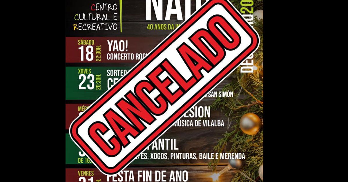 centro recreativo vilalba cancelado