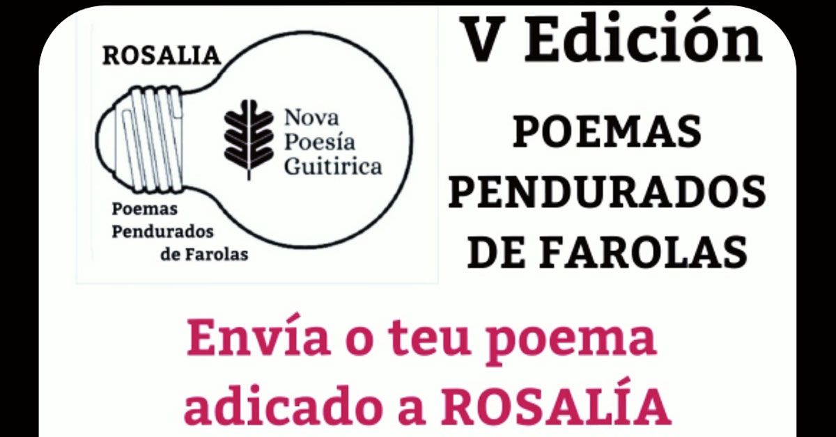 poemas pendurados farolas portada