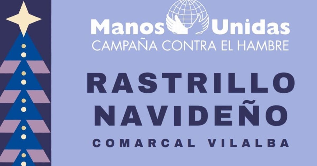 rastrillo solidario de nadal manos unidas_portada