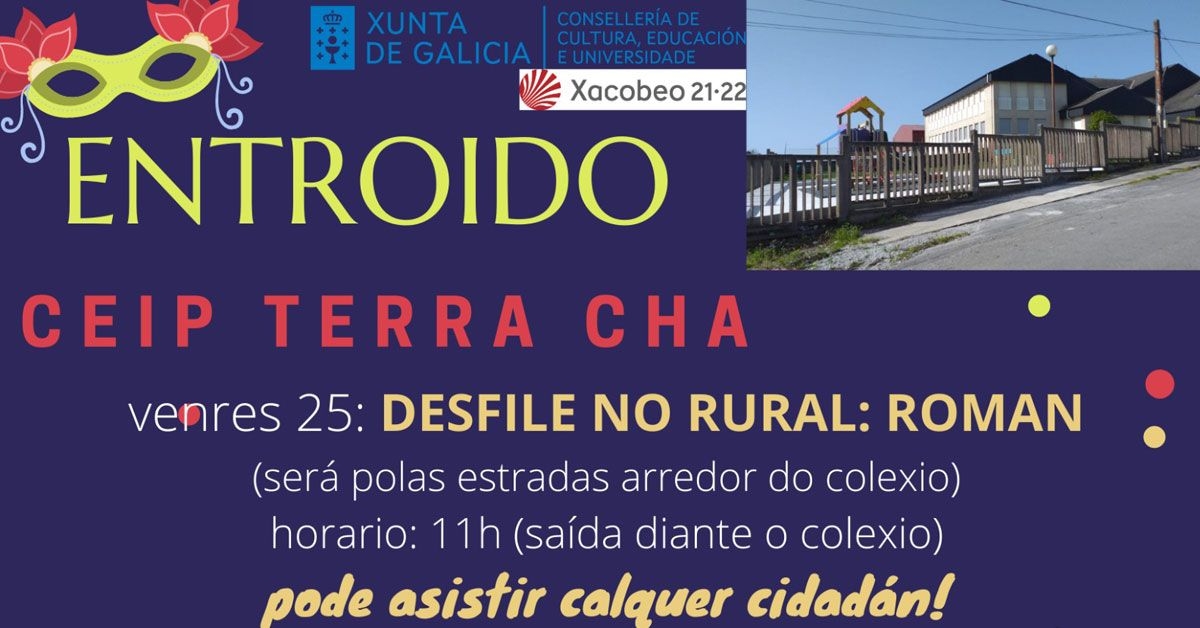 ceip terra cha desfile entroido portada