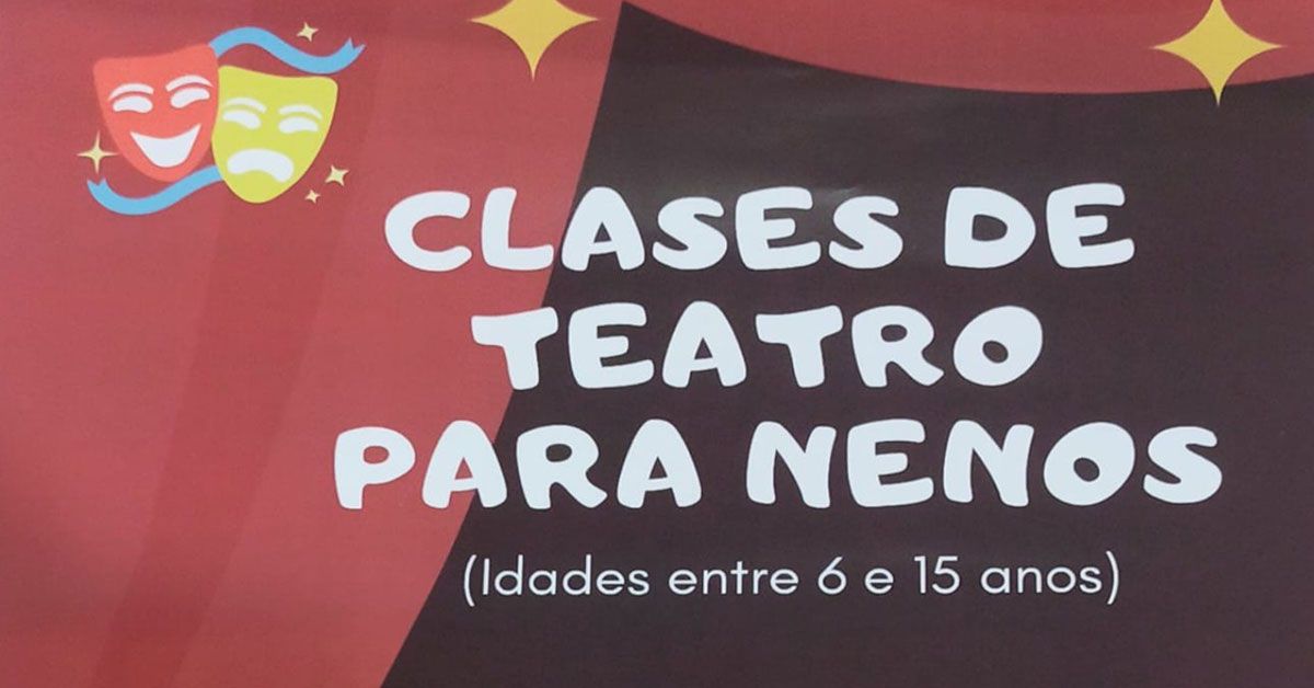 clases teatro nenos portada