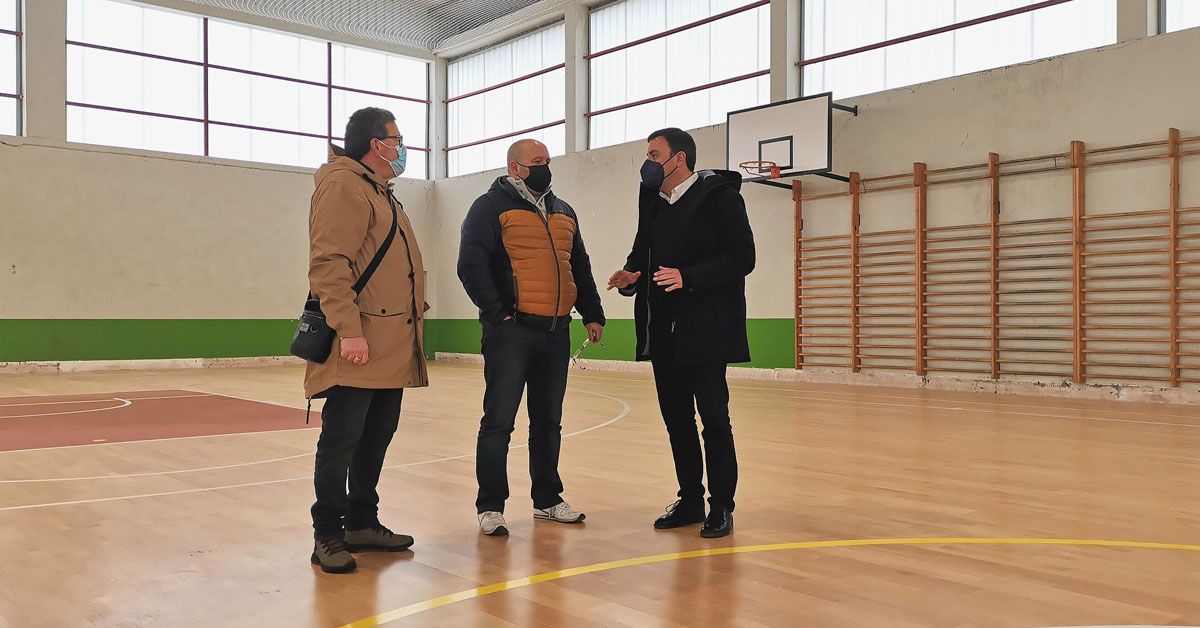 renovacion polideportivo monte caxado as pontes