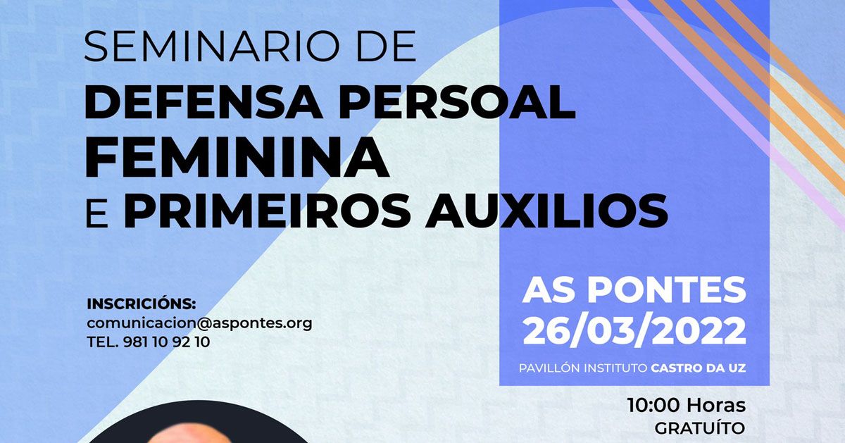 seminario primeiros auxilios defensa persoal portada