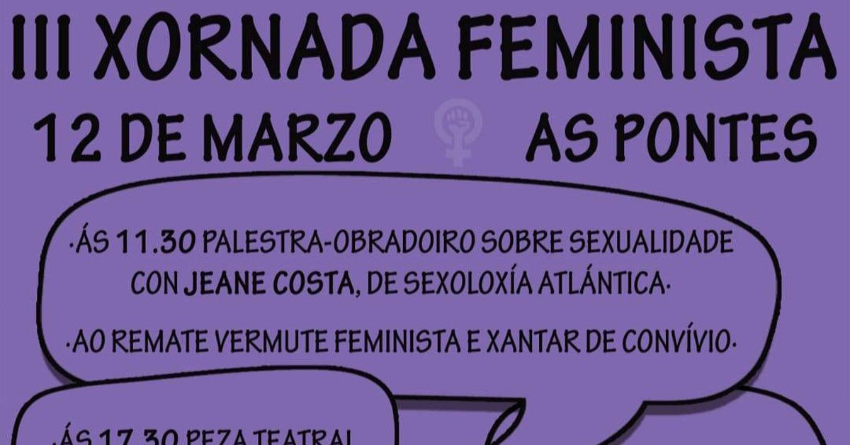 XORNADA FEMINISTA AS PONTES PORTADA