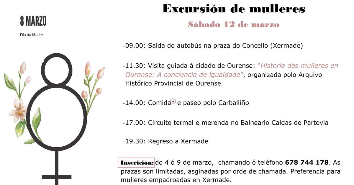 excursion mulleres xermade