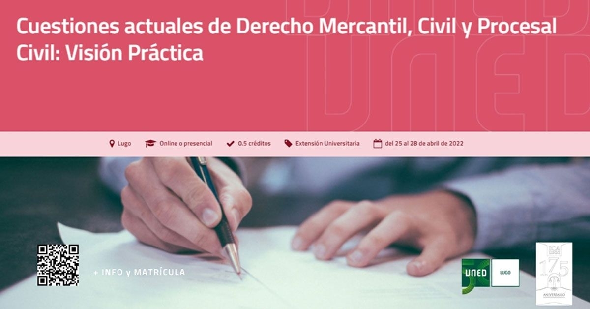 curso dereito mercantil uned lugo