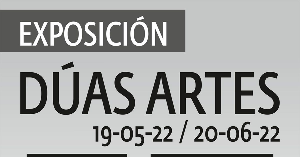 CARTEL EXPOSICION DUAS ARTES RABADE PORTADA