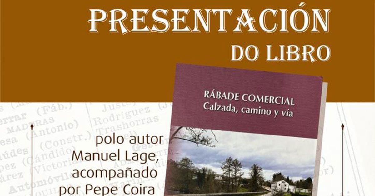 PRESENTACION LIBRO MANUEL LAGE RABADE PORTADA