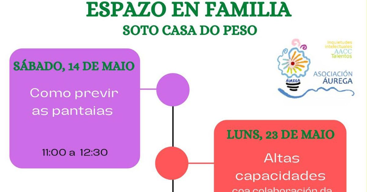 programa portada espazo en familia as pontes