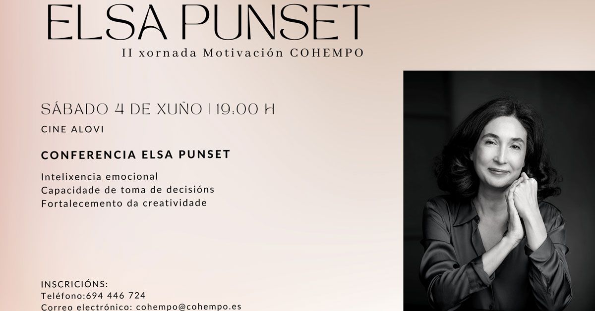 CHArla cohempo elsa punset