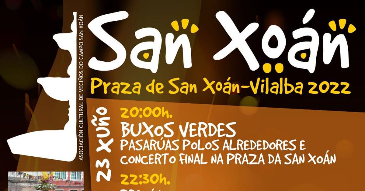 cartaz programa san xoan vilalba portada