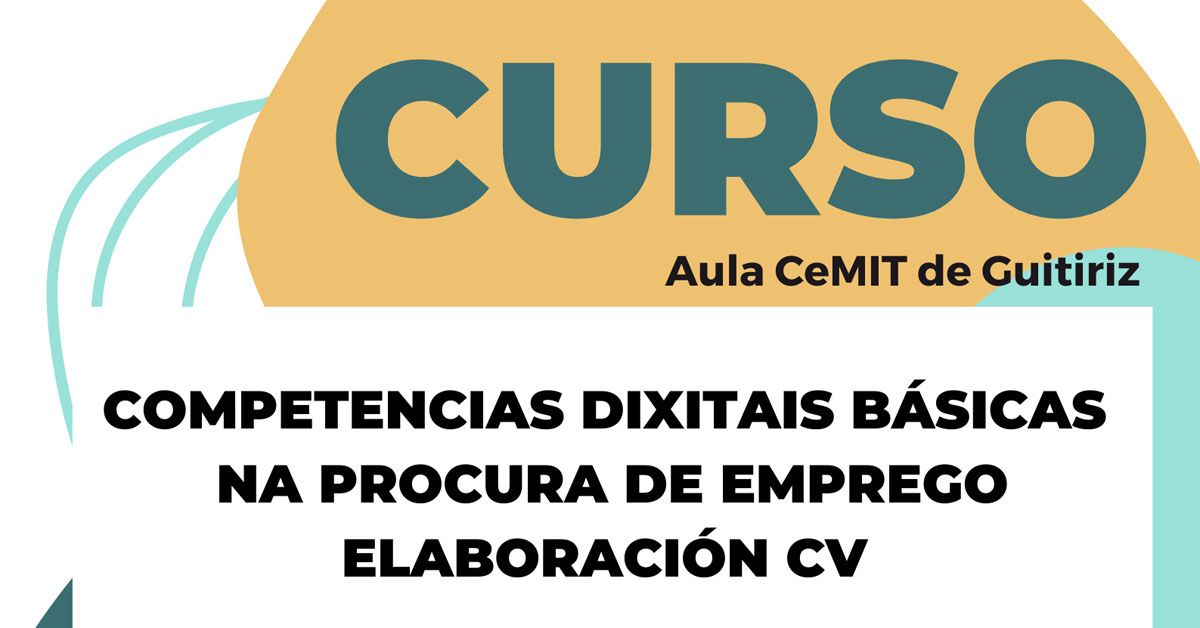 competencias dixitais busca emprego guitiriz portada