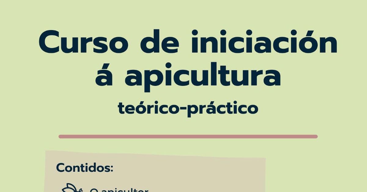 curso iniciacion apicultura muras portada