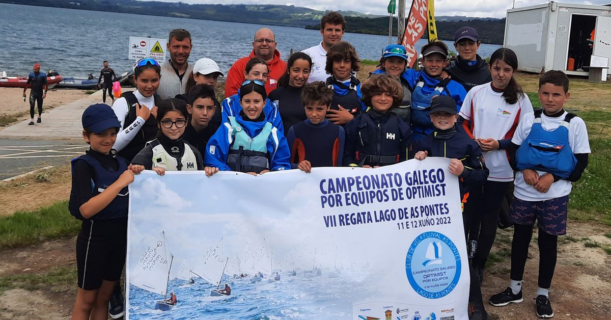 presentacion regata optimist as pontes lago