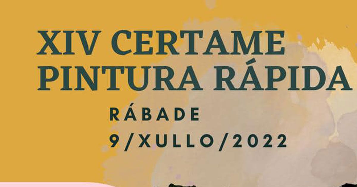 concurso pintura rapida rabade portada