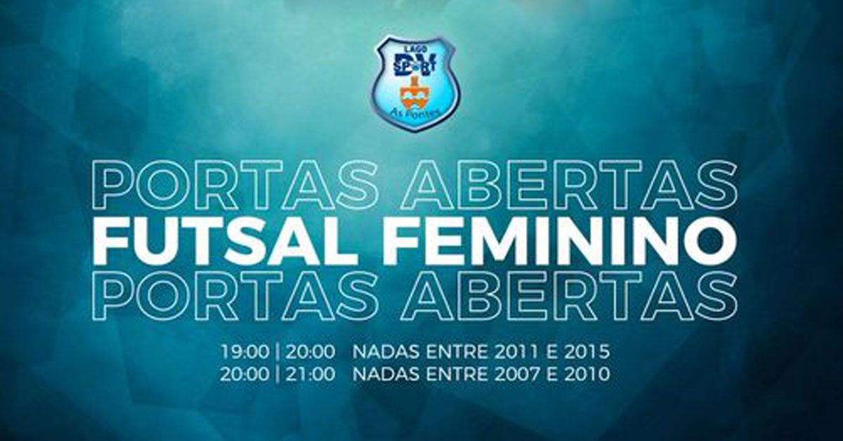 futsal feminino as pontes portada