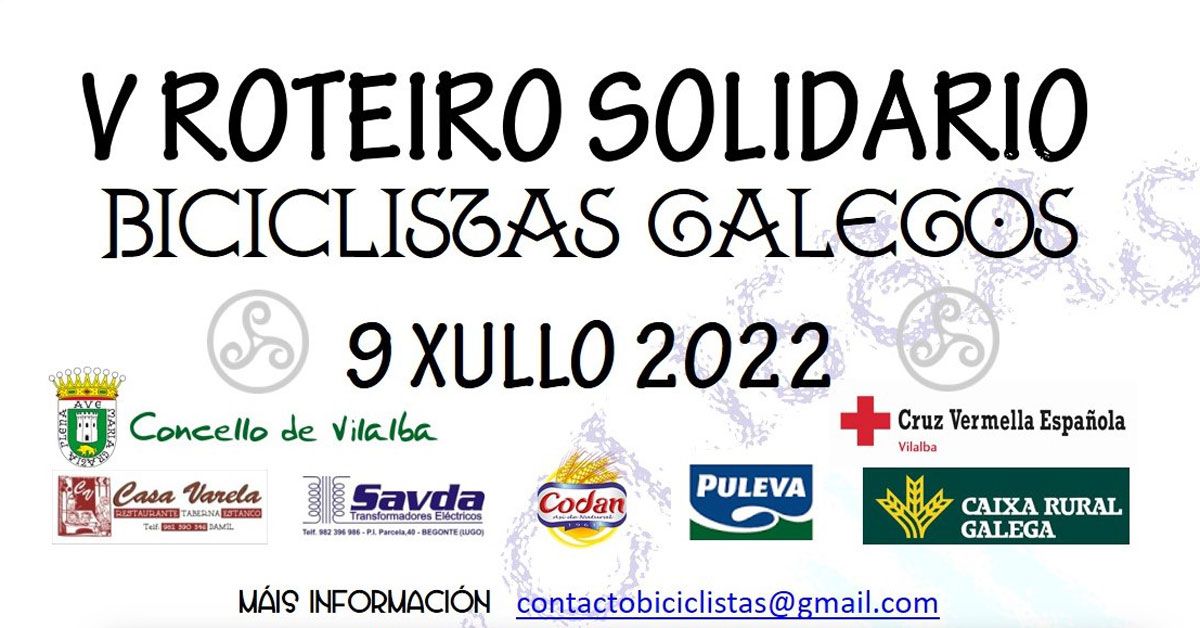 roteiro solidario biciclistas galegos portada