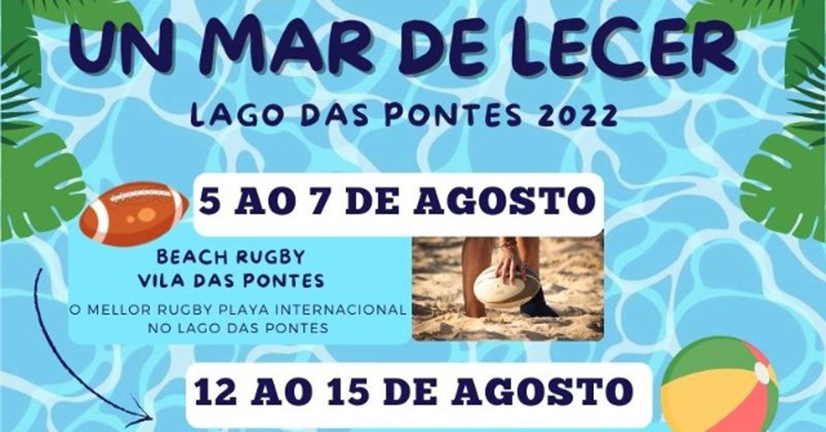 un mar de lecer as pontes actividades lago portada