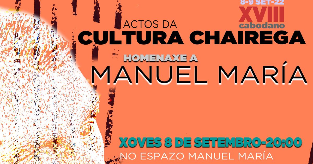 actos homenaxe manuel maria portada