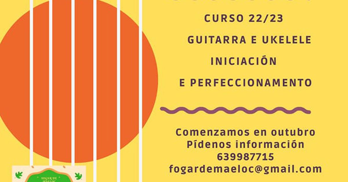 clases guitarra e ukelele pastoriza portada