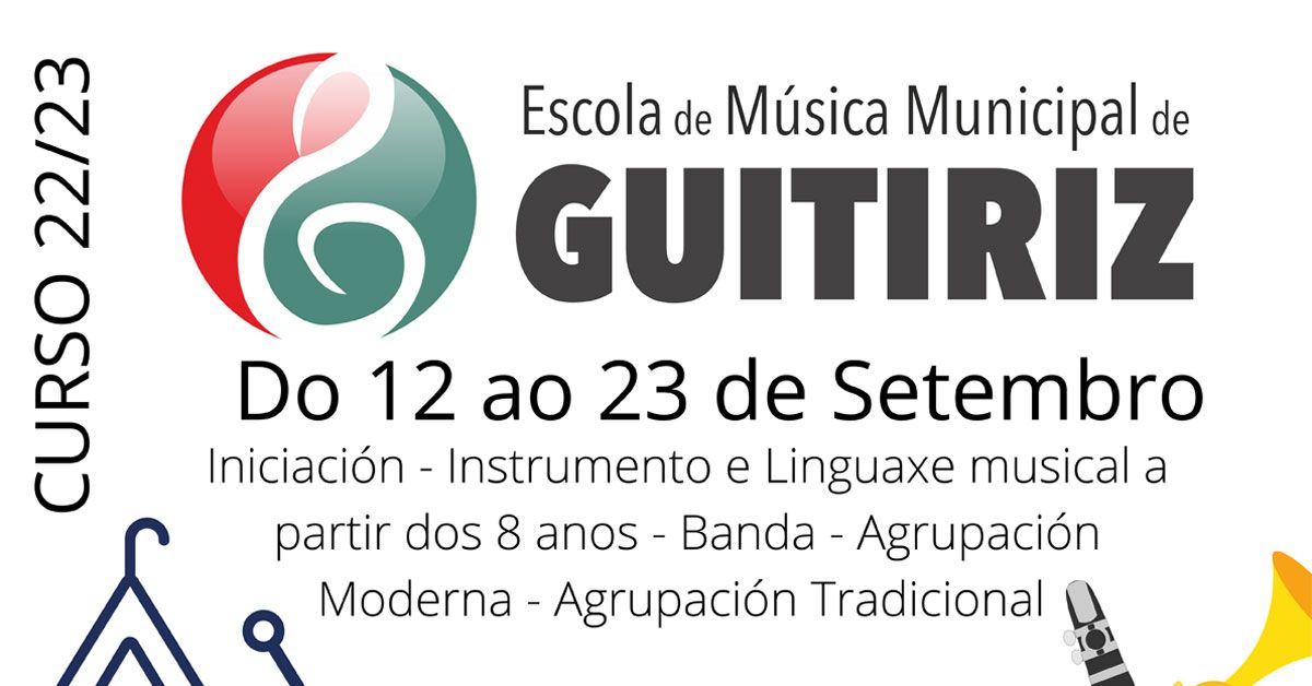 escola municipal musica guitiriz portada