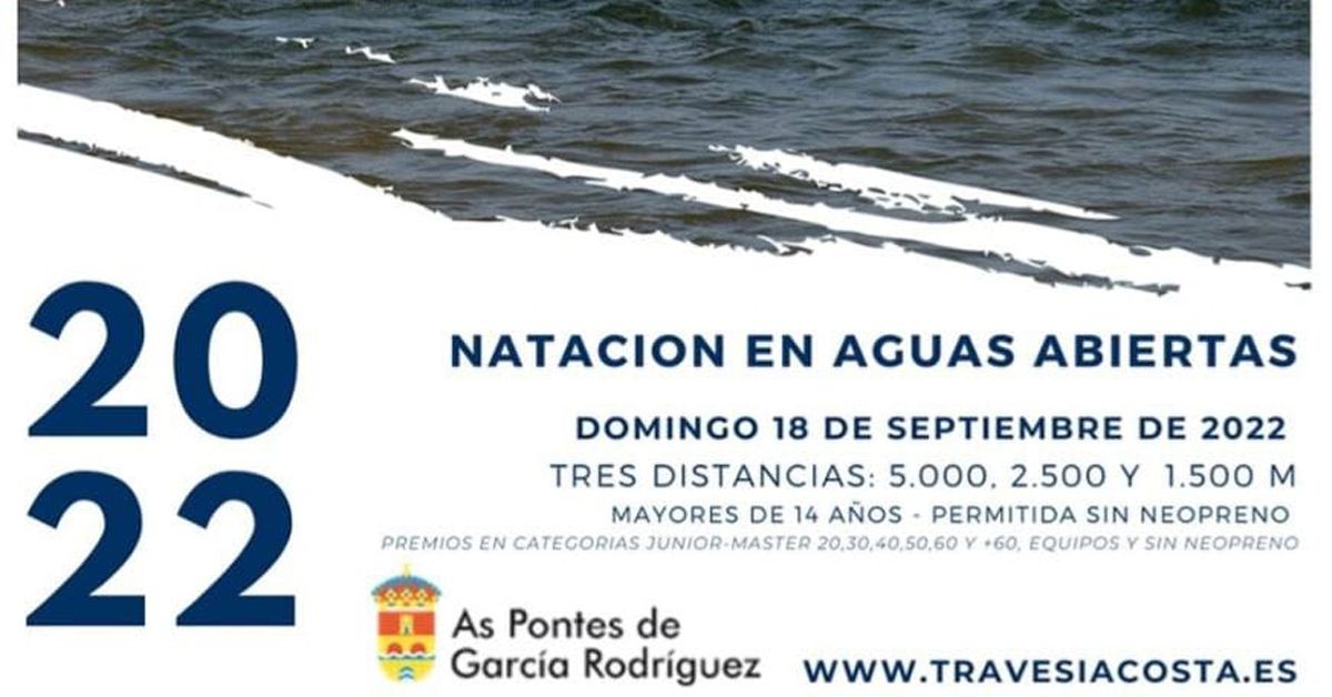 natacion augas abertas travesia as pontes portada