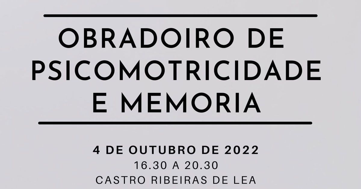 obradoiro psicomotricidade memoria castro portada