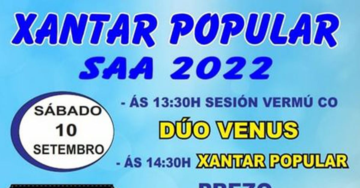 xantar popular saa as pontes portada